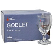 Wholesale - 6pc 9.86oz WINE GLASS-GIFT BOX C/P 8